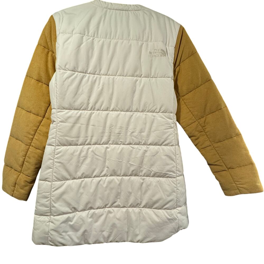 The North Face Harway Collarless Puffer Quilted Midi Jacket Size Medium - Picture 2 of 13